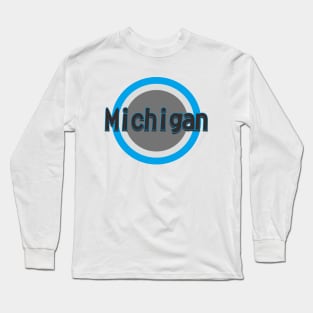 michigan love Long Sleeve T-Shirt